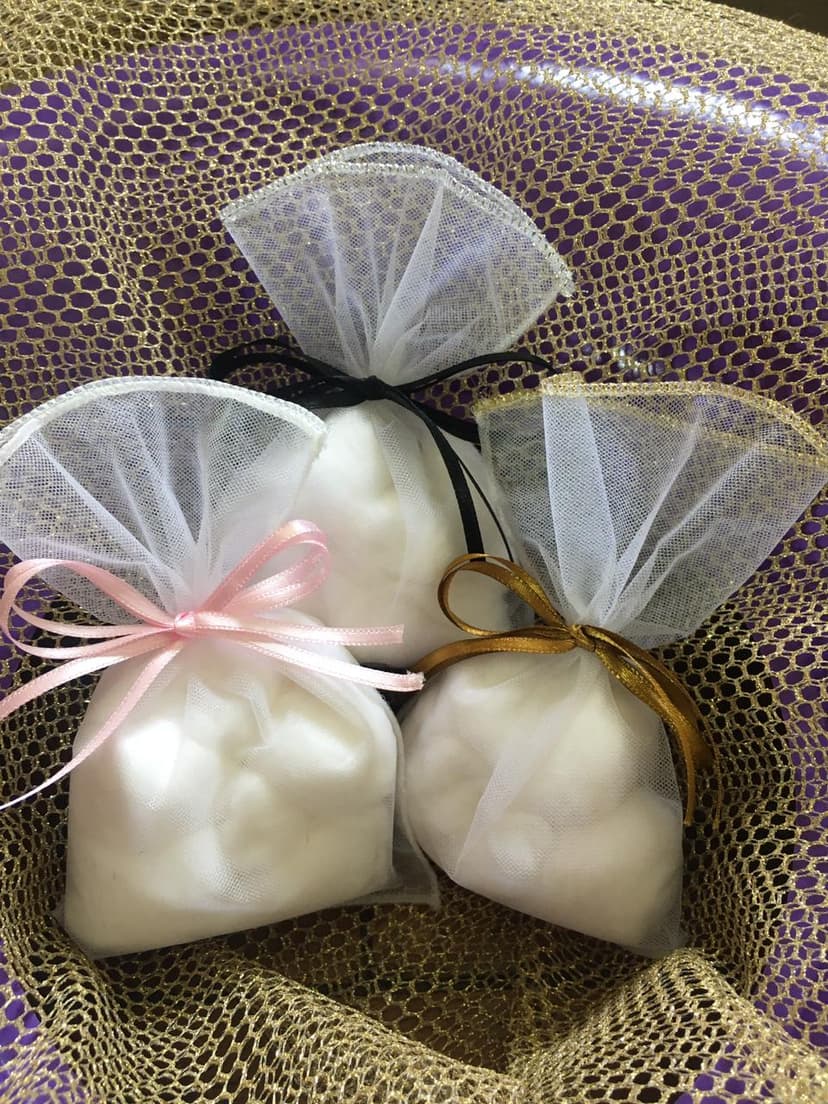 Saquinhos de Organza com Fio — detalhe 1